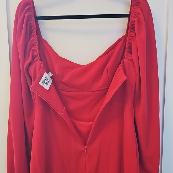 Princess Polly Lillie Long Sleeve Mini Dress Size 6 - Picture 5 of 10